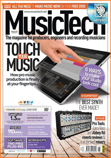 MusicTech Magazine screenshot