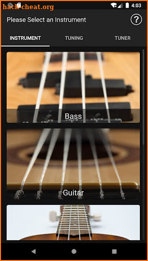 MusicToolkit: Bass screenshot