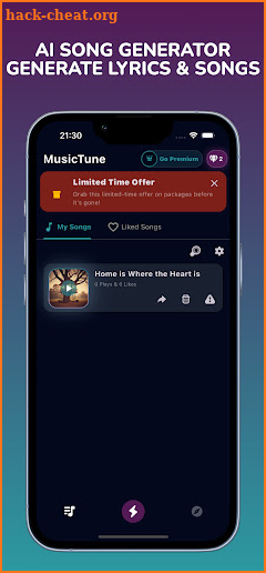 MusicTune AI - Song Generator screenshot