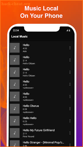 Musie - My Music Audio Player screenshot
