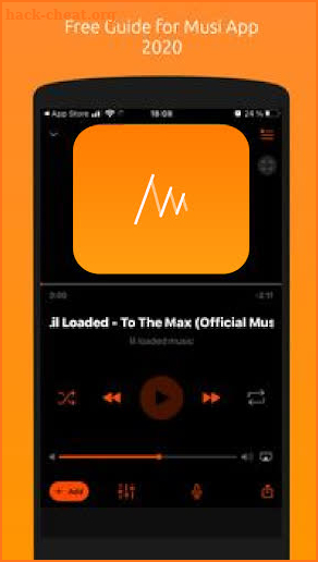 Musl - Guide Streaming music screenshot