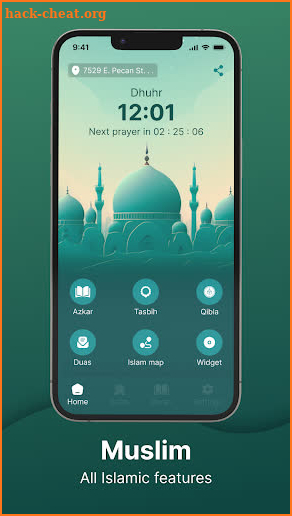 Muslim: Azkar Prayer Times screenshot