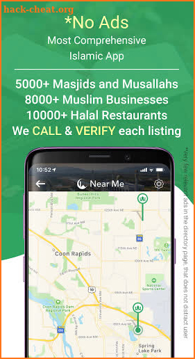 Muslim Directory:Masjid, Halal screenshot
