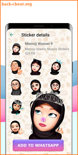 Muslim Memoji & Stickers for WhatsApp screenshot