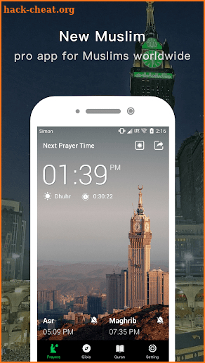 Muslim Plus - Prayer Times & Azan alarm & Quran screenshot
