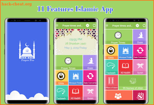 Muslim Prayer Pro with Azan, Quran & Qibla Compass screenshot