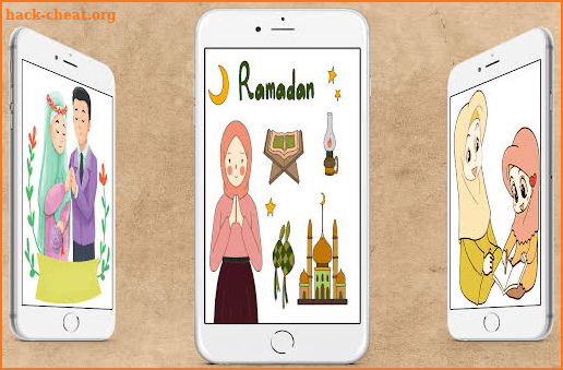 Muslimah Cartoon Wallpaper screenshot