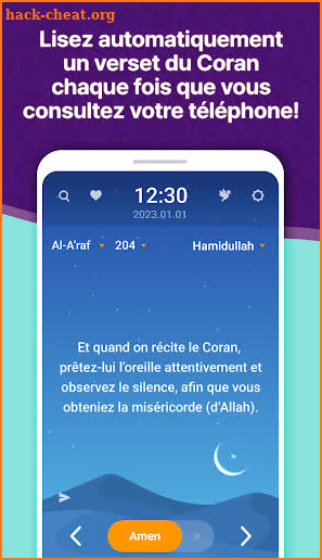 MuslimOn (écran verrouillé) screenshot