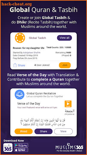 Muslims 365: Islamic App with Latest Features screenshot