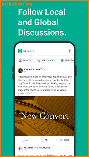 Muslims: Platform for discussions and Islamic Q&A screenshot