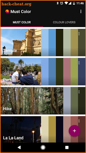 Must Color Palette Generator screenshot