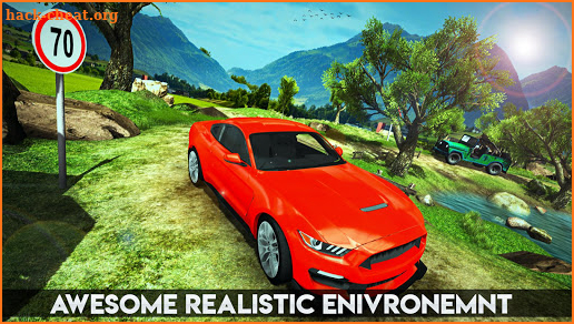 Mustang GT 350R Extreme Offroad Drive: Sports Car screenshot