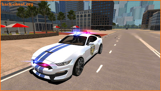 Mustang Police Car Driving Game 2021 screenshot