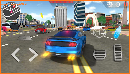Mustang Racing Car Simulator screenshot