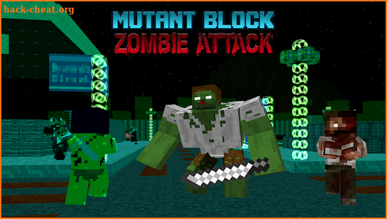 Mutant Block Zombie Attack screenshot