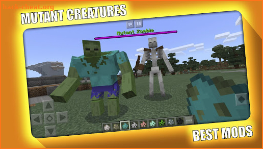 Mutant Creatures Mod for Minecraft PE - MCPE screenshot