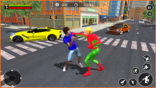 Mutant Spider Hero City Battle screenshot