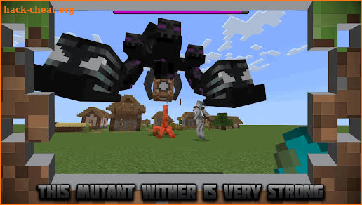Mutant Wither mod for MCPE screenshot