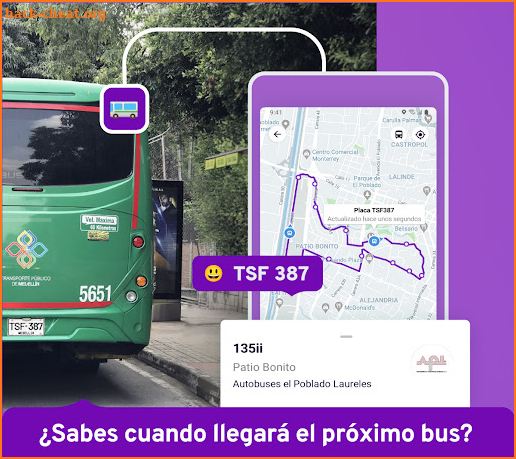 Muuf: Transporte Público en Tiempo Real screenshot
