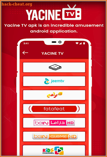 Muy Yacine TV Scores screenshot