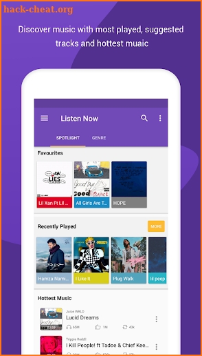Muzi Free - Mp3 Online Songs - Music Player screenshot