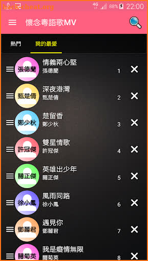懷念粵語老歌精選 經典廣東歌 免費音樂歌曲MV播放器 screenshot