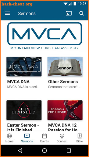 MVCA screenshot