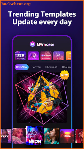 MVmaker - Video Editor & Music Video screenshot
