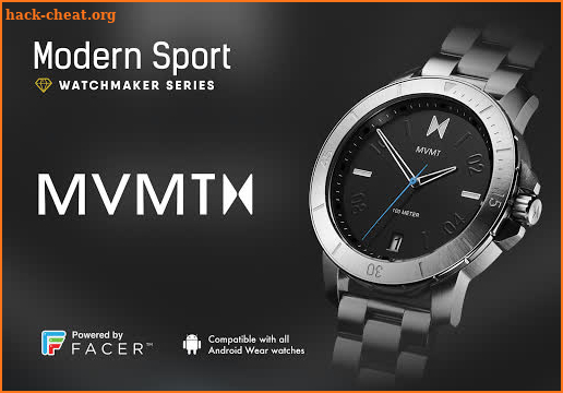 MVMT - Modern Sport Watch Face screenshot