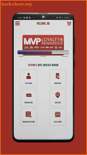 MVP Loyalty Rewards screenshot