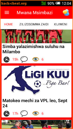 Mwana Msimbazi screenshot