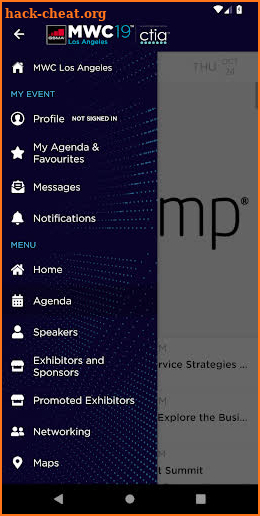 MWC19 – Official GSMA App screenshot