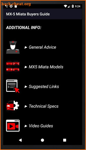 MX-5 Miata Buyers Guide screenshot