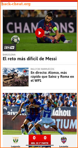 Ϲ.MX Deportes Mobile screenshot