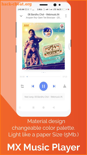 MX Music Player-Free Online & Offline Music Player screenshot