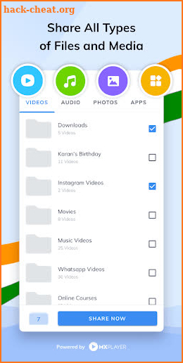 MX ShareKaro App: Share, Send & Receive Files screenshot