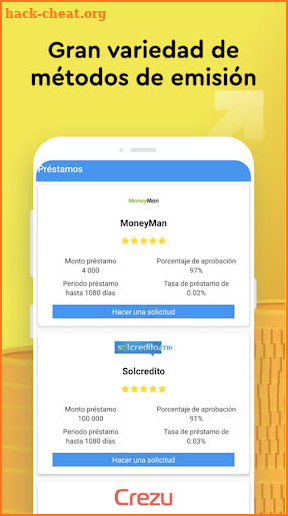 MXCredito - préstamo de día de pago en línea screenshot