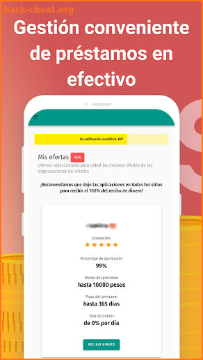 MXCredito - préstamo en Mexico screenshot