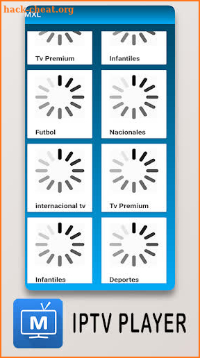 MXL IPTV PLAYER screenshot