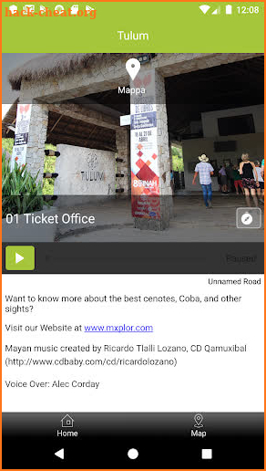 mxplor Tulum Audio Tour screenshot