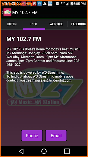 MY 102.7 FM screenshot