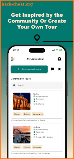 My Adventour: AI Audio Guides screenshot
