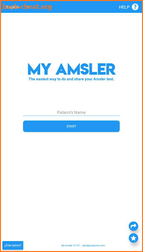 My Amsler - Amsler Grid Test screenshot