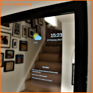 My Android Smart Mirror screenshot