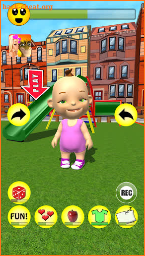 My Baby Babsy Playground Gold screenshot