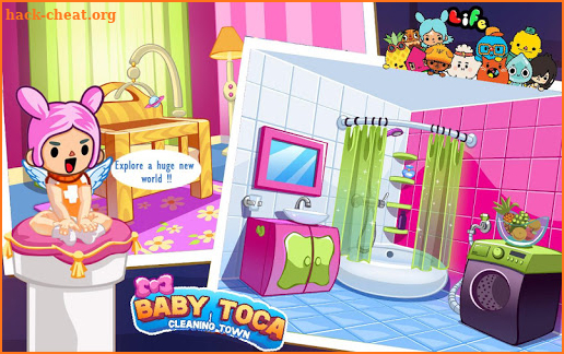 My Baby Town : Toca Dollhouse screenshot