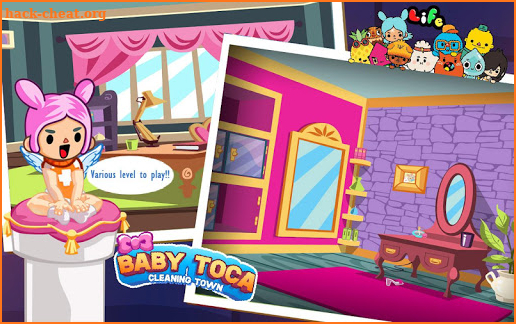 My Baby Town : Toca Dollhouse screenshot