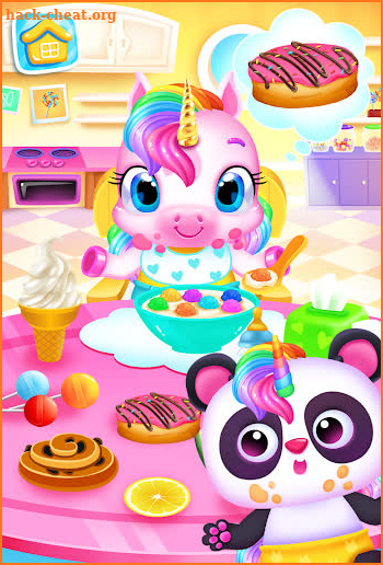 My Baby Unicorn & Panda Care - Kids Pet Games screenshot