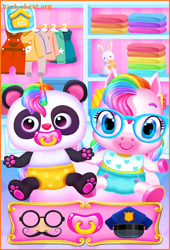 My Baby Unicorn & Panda Care - Kids Pet Games screenshot