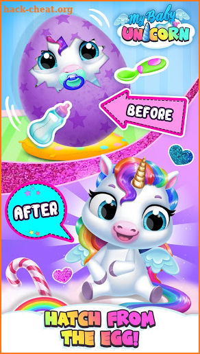 My Baby Unicorn - Cute Rainbow Pet Care & Dress Up screenshot